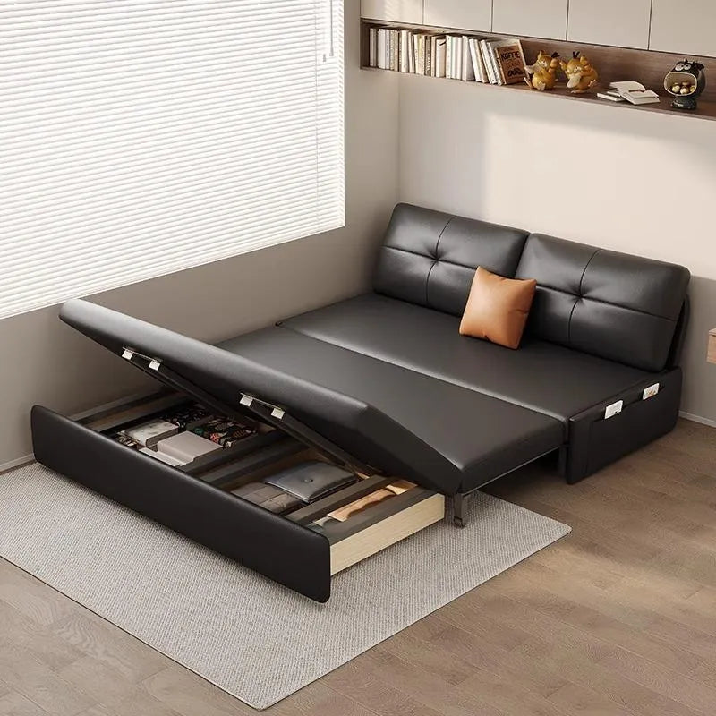 Sofa Beige Light gray Dark gray Blue Green Orange Black Synthetic leather Solid wood Stuffing cotton fmm-6366
