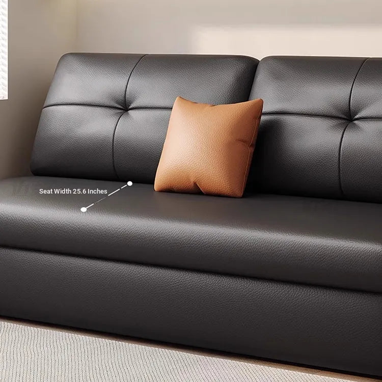Sofa Beige Light gray Dark gray Blue Green Orange Black Synthetic leather Solid wood Stuffing cotton fmm-6366