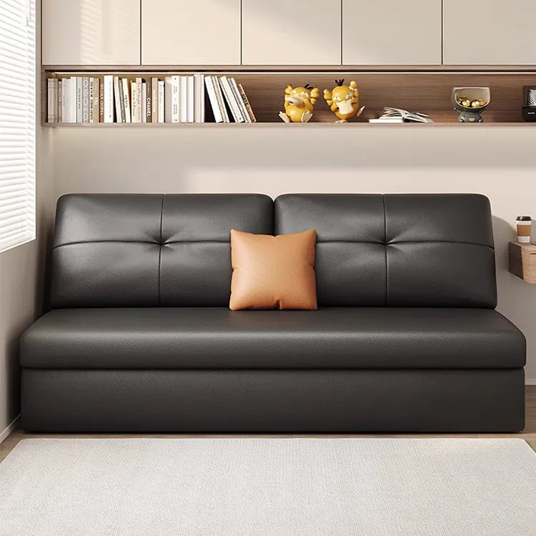 Sofa Beige Light gray Dark gray Blue Green Orange Black Synthetic leather Solid wood Stuffing cotton fmm-6366