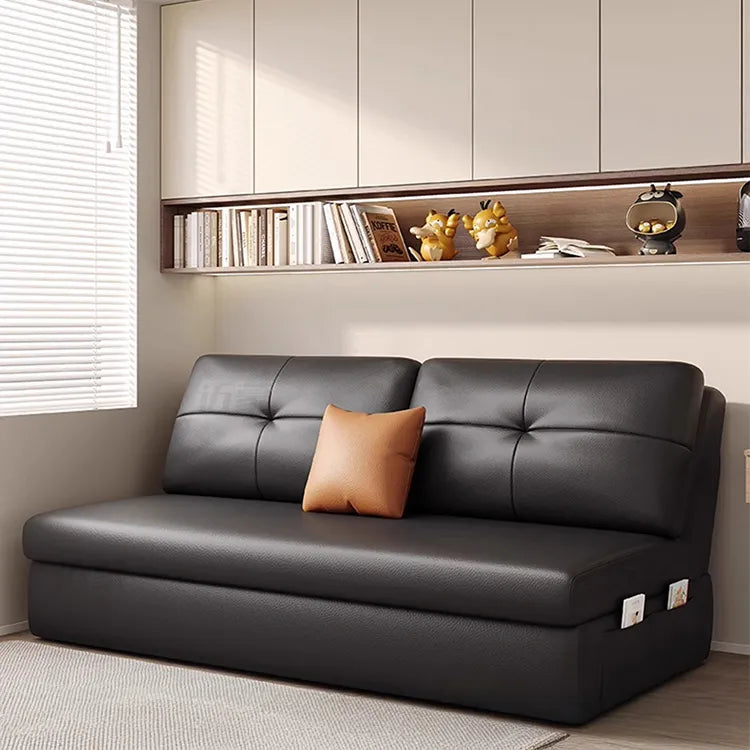 Sofa Beige Light gray Dark gray Blue Green Orange Black Synthetic leather Solid wood Stuffing cotton fmm-6366