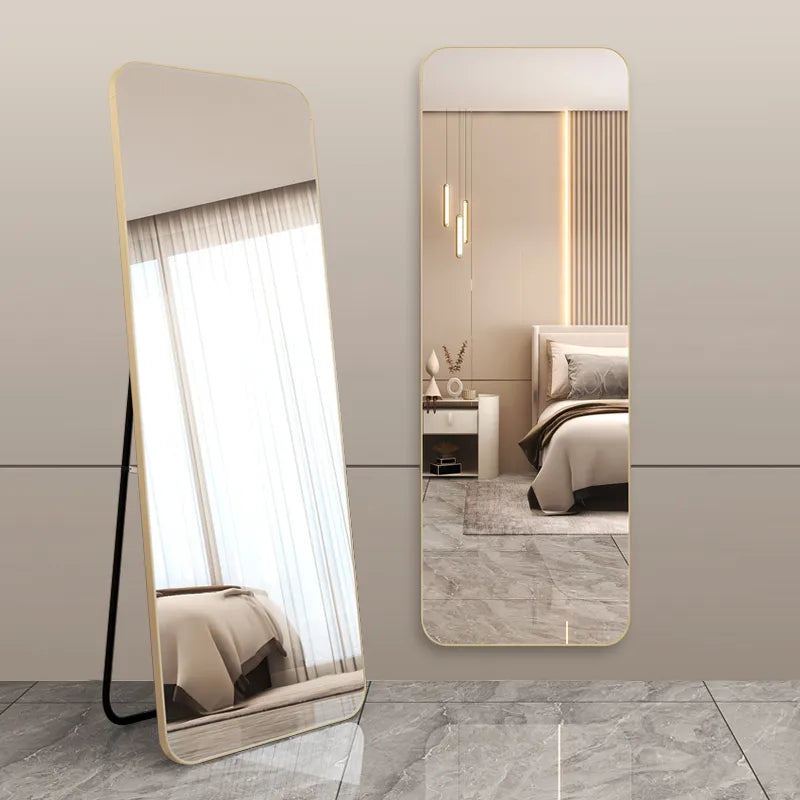 Mirror Golden Black White Glass Aluminum alloy fnls-6516