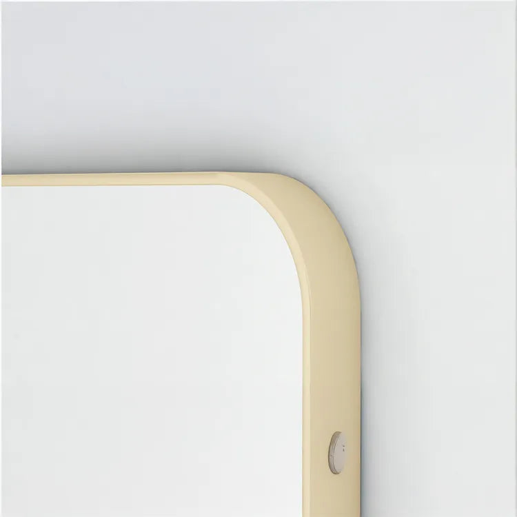 Mirror Golden Black White Glass Aluminum alloy fnls-6516