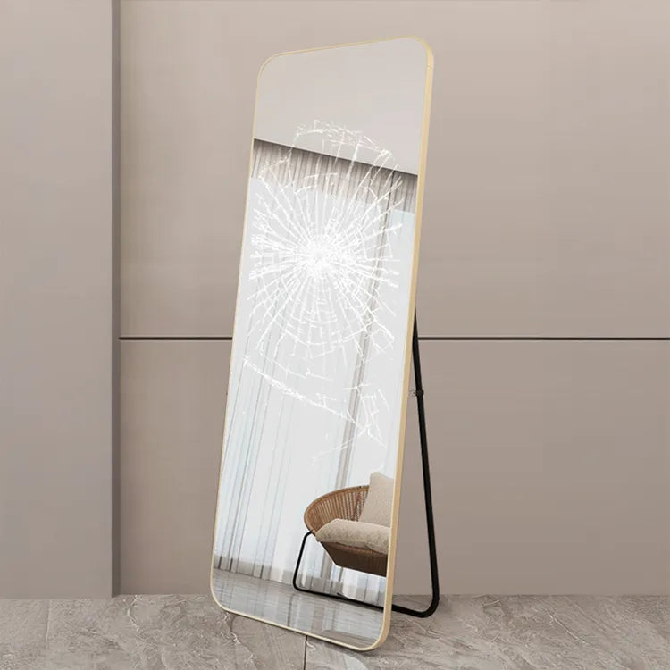 Mirror Golden Black White Glass Aluminum alloy fnls-6516