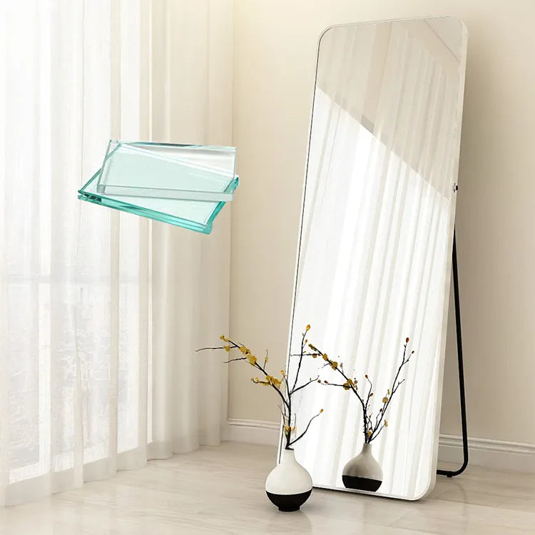 Mirror Golden Black Silver Glass Aluminum alloy fnls-6517
