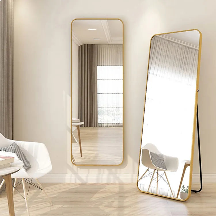 Mirror Golden Black Silver Glass Aluminum alloy fnls-6517