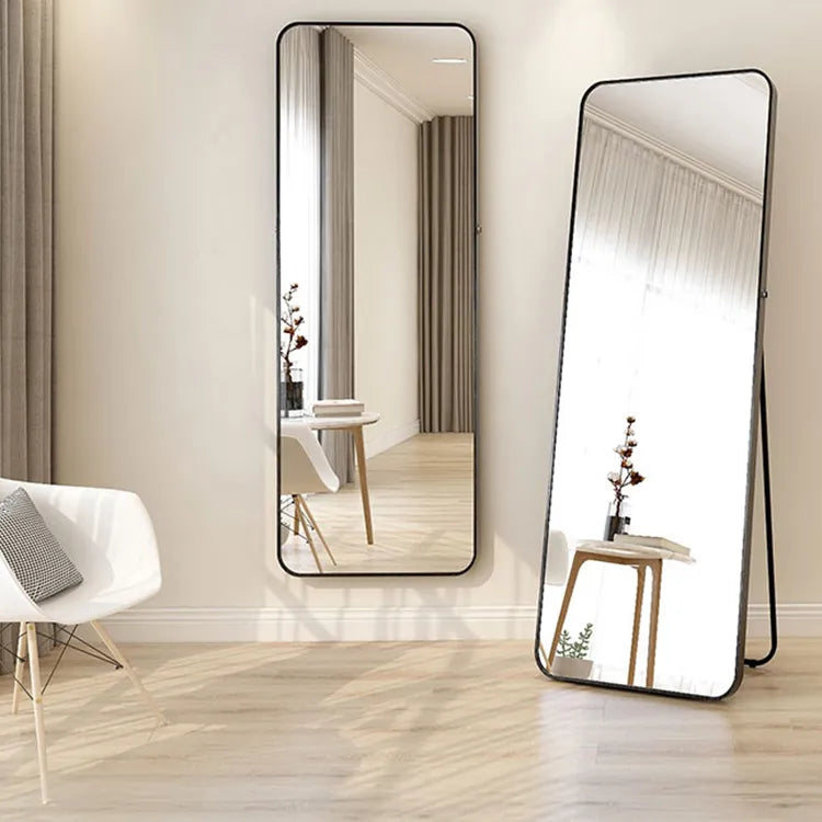 Mirror Golden Black Silver Glass Aluminum alloy fnls-6517
