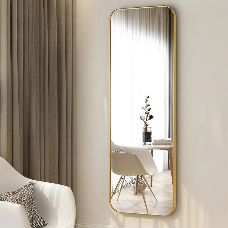 Mirror Golden Black Silver Glass Aluminum alloy fnls-6517