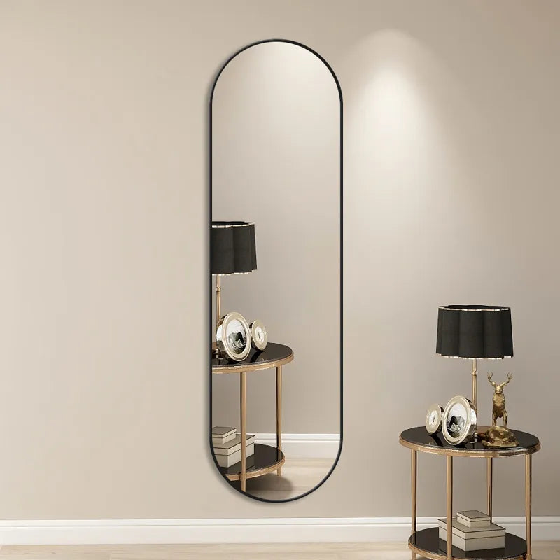 Mirror Golden Black Silver Glass Aluminum alloy fnls-6522