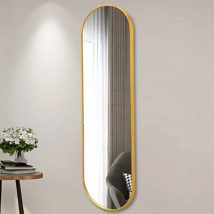 Mirror Golden Black Silver Glass Aluminum alloy fnls-6522
