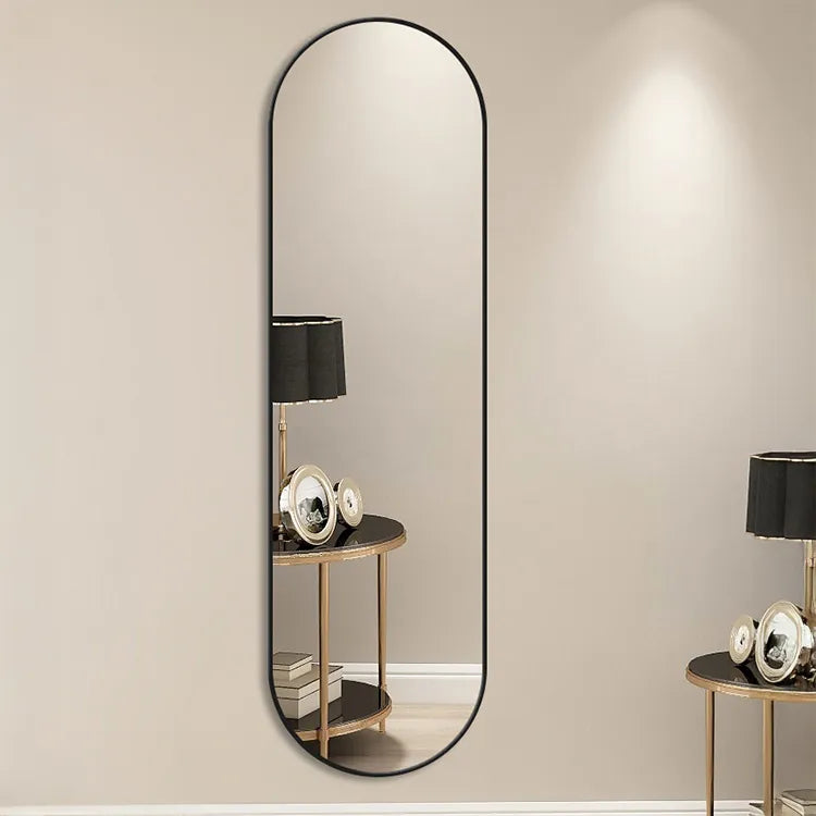 Mirror Golden Black Silver Glass Aluminum alloy fnls-6522