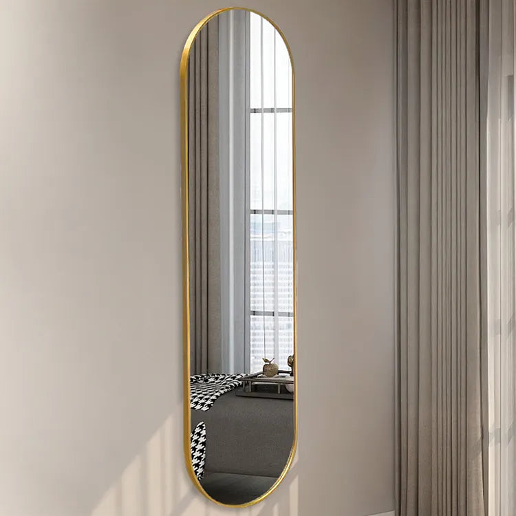 Mirror Golden Black Silver Glass Aluminum alloy fnls-6522