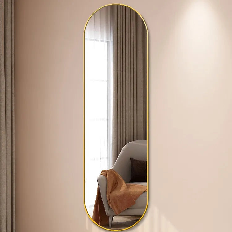 Mirror Golden Black Silver Glass Aluminum alloy fnls-6522