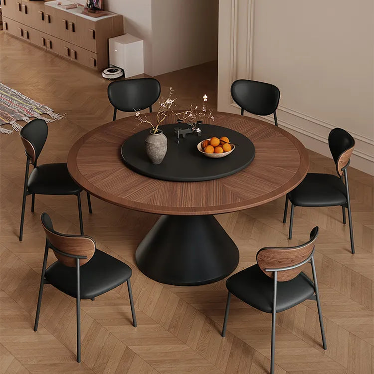 Chair Black Synthetic leather frt-6502-ch