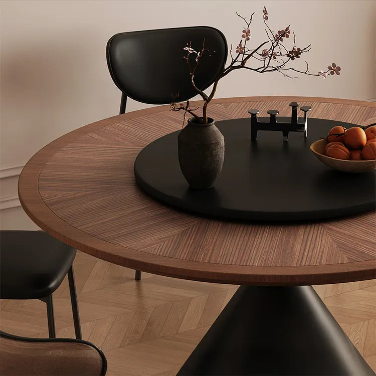 Chair Black Synthetic leather frt-6502-ch