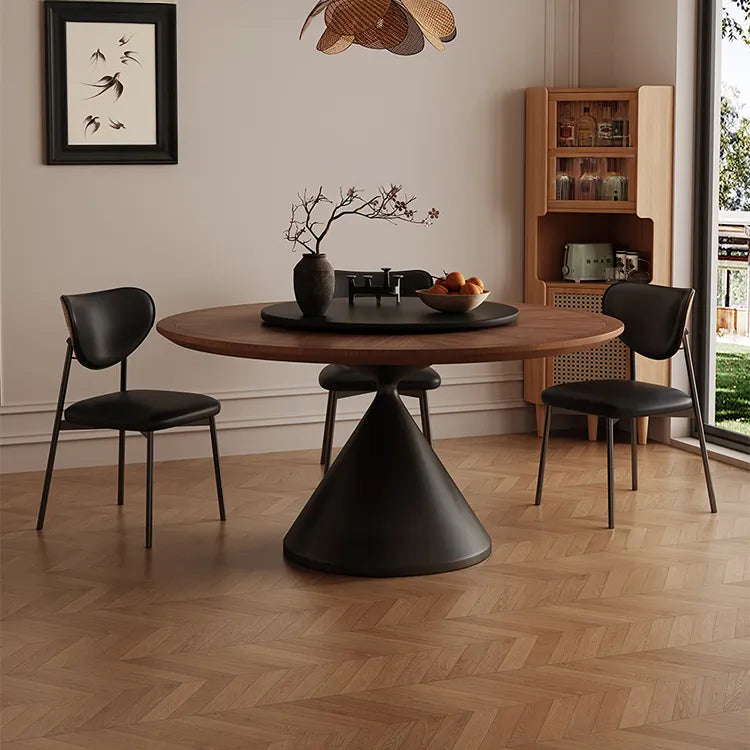 Chair Black Synthetic leather frt-6502-ch