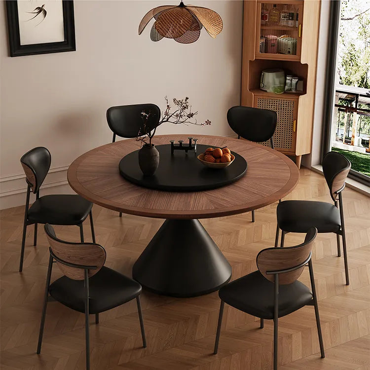 Chair Black Synthetic leather frt-6502-ch