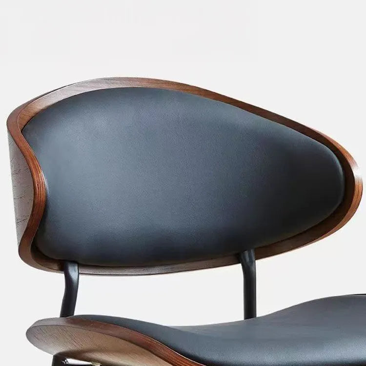 Chair Brown/Black Brown/Beige Synthetic leather Multi-layer board fsd-6368