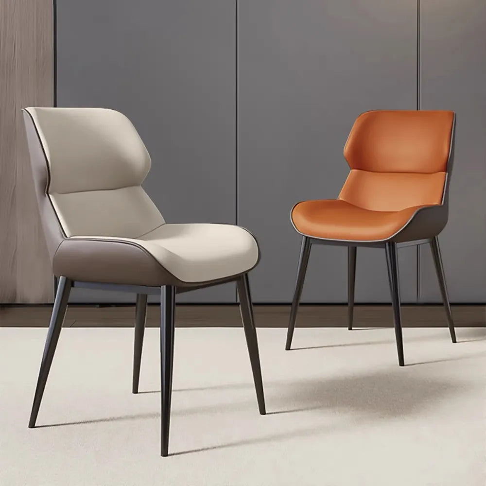 Chair Beige Synthetic leather fsd-6370
