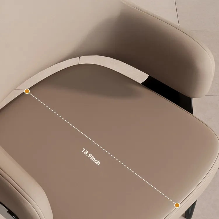 Chair Black Beige COLOR1 COLOR2 Synthetic leather fsd-6371