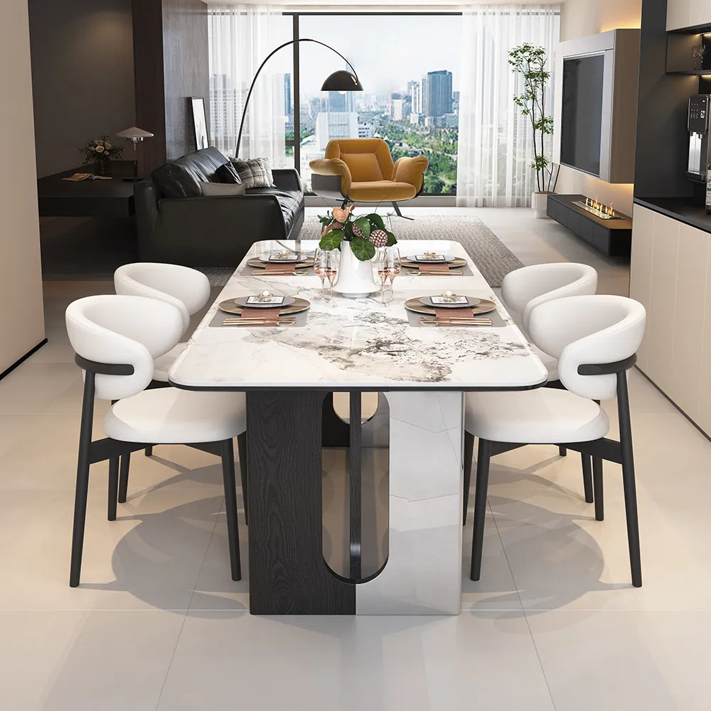 Table White Black COLOR1 COLOR2 COLOR3 COLOR4 COLOR5 COLOR6 COLOR7 Sintered Stone Solid wood fsd-6373