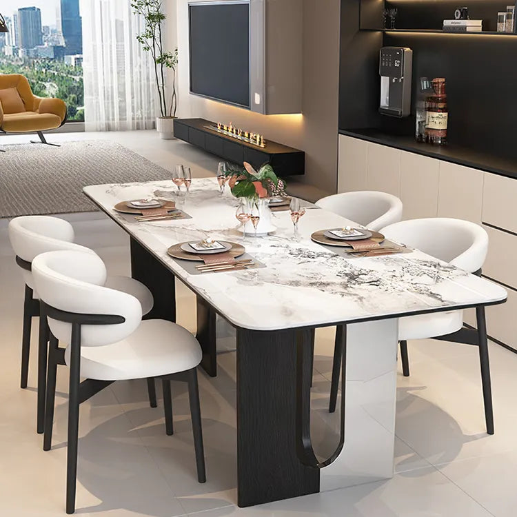 Table White Black COLOR1 COLOR2 COLOR3 COLOR4 COLOR5 COLOR6 COLOR7 Sintered Stone Solid wood fsd-6373