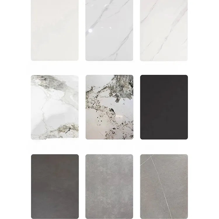 Table White Black COLOR1 COLOR2 COLOR3 COLOR4 COLOR5 COLOR6 COLOR7 Sintered Stone Multi-layer board fsd-6375
