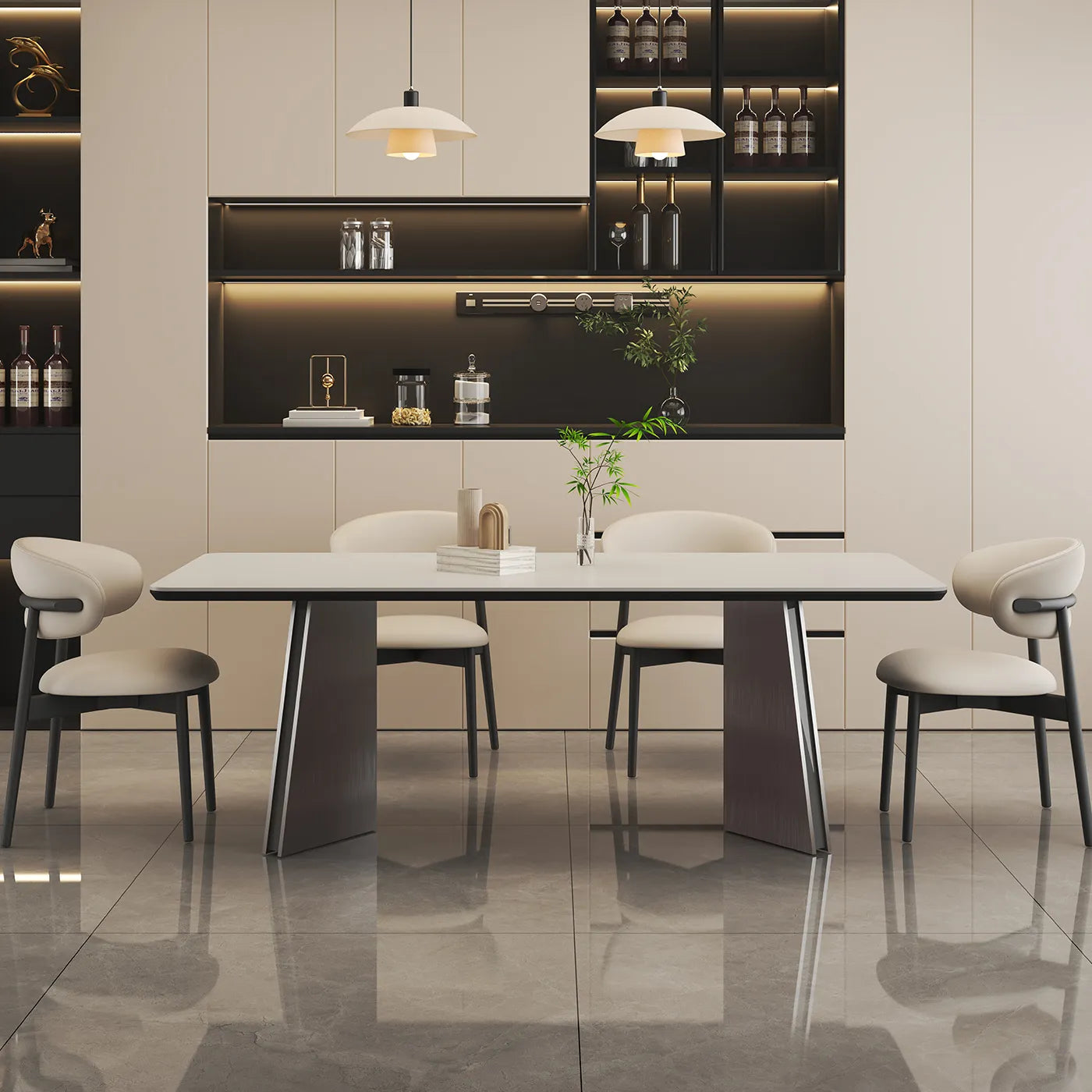 Table White Black COLOR1 COLOR2 COLOR3 COLOR4 COLOR5 COLOR6 COLOR7 Sintered Stone Multi-layer board fsd-6376
