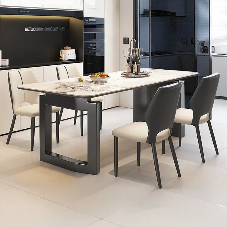 Chair Beige Synthetic leather fsd-6377-ch
