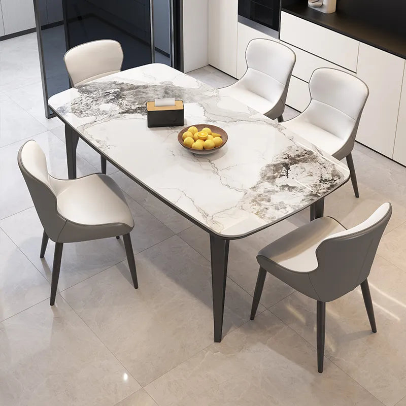 Table White COLOR1 Sintered Stone Multi-layer board fsd-6378