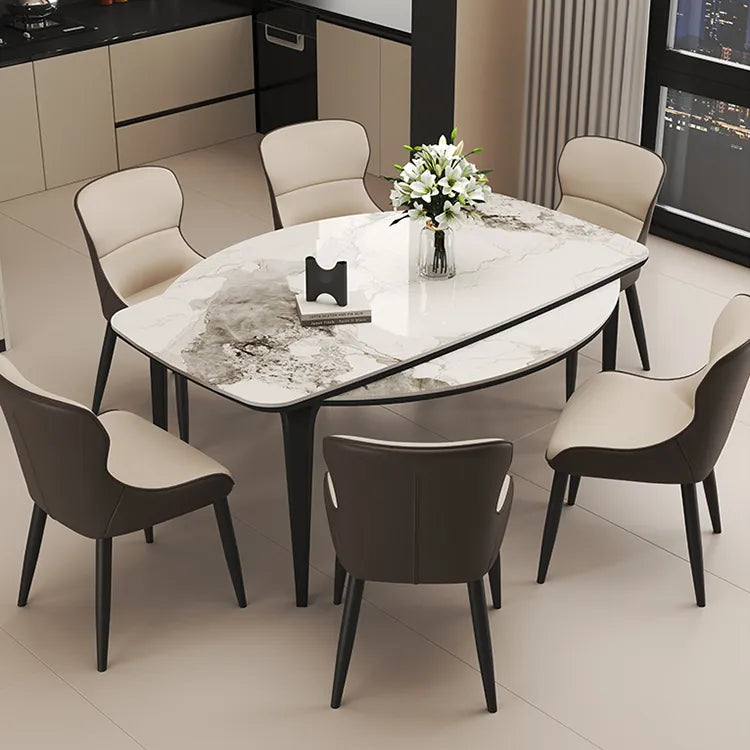 Table White COLOR1 Sintered Stone Multi-layer board fsd-6378
