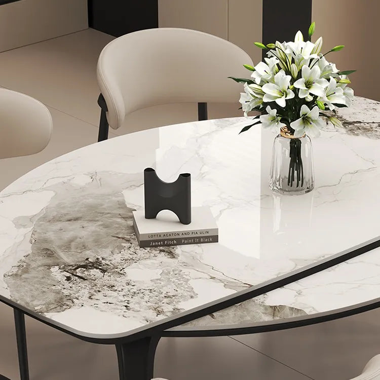 Table White COLOR1 Sintered Stone Multi-layer board fsd-6378