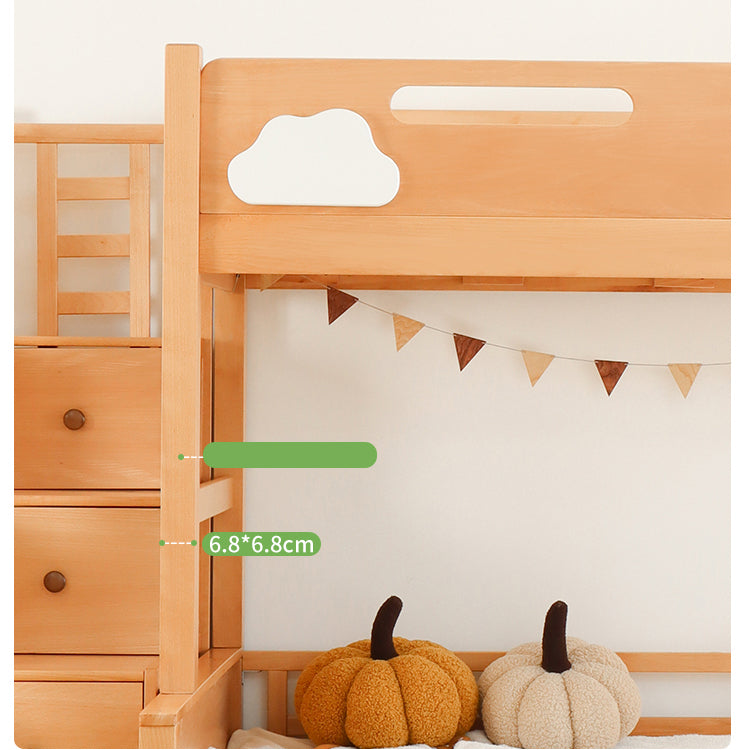 Premium Wooden Bed Frame: Beech, Cedar, Pine & Rubber Wood Options fslmz-1088