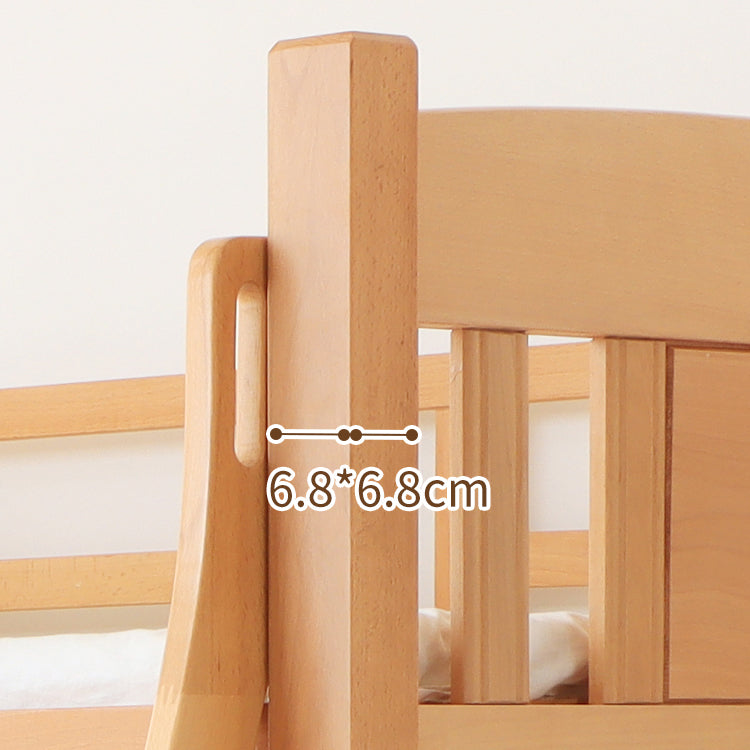 Elegant Bed Frame in Premium Beech, Pine, and Rubber Wood for Modern Bedrooms fslmz-1103