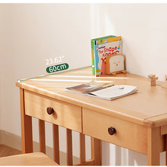 Elegant Natural Beech Wood Chair for Your Home or Office fslmz-1108