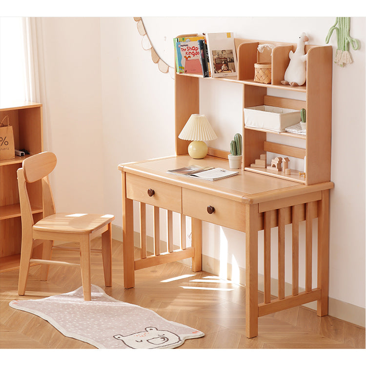 Elegant Natural Beech Wood Chair for Your Home or Office fslmz-1108