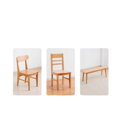 Elegant Natural Beech Wood Chair for Stylish Home Décor fslmz-1114