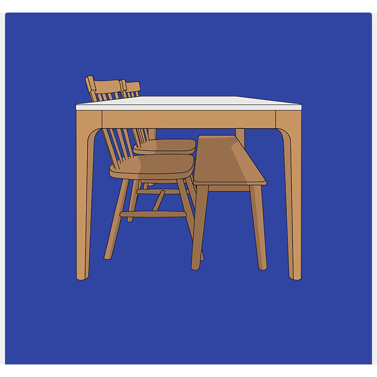 Natural Beech Wood Chair - Elegance and Durability Combined fslmz-1119