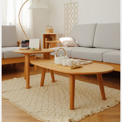 Exquisite Natural Beech Wood Tea Table for Elegant Living Spaces fslmz-1121