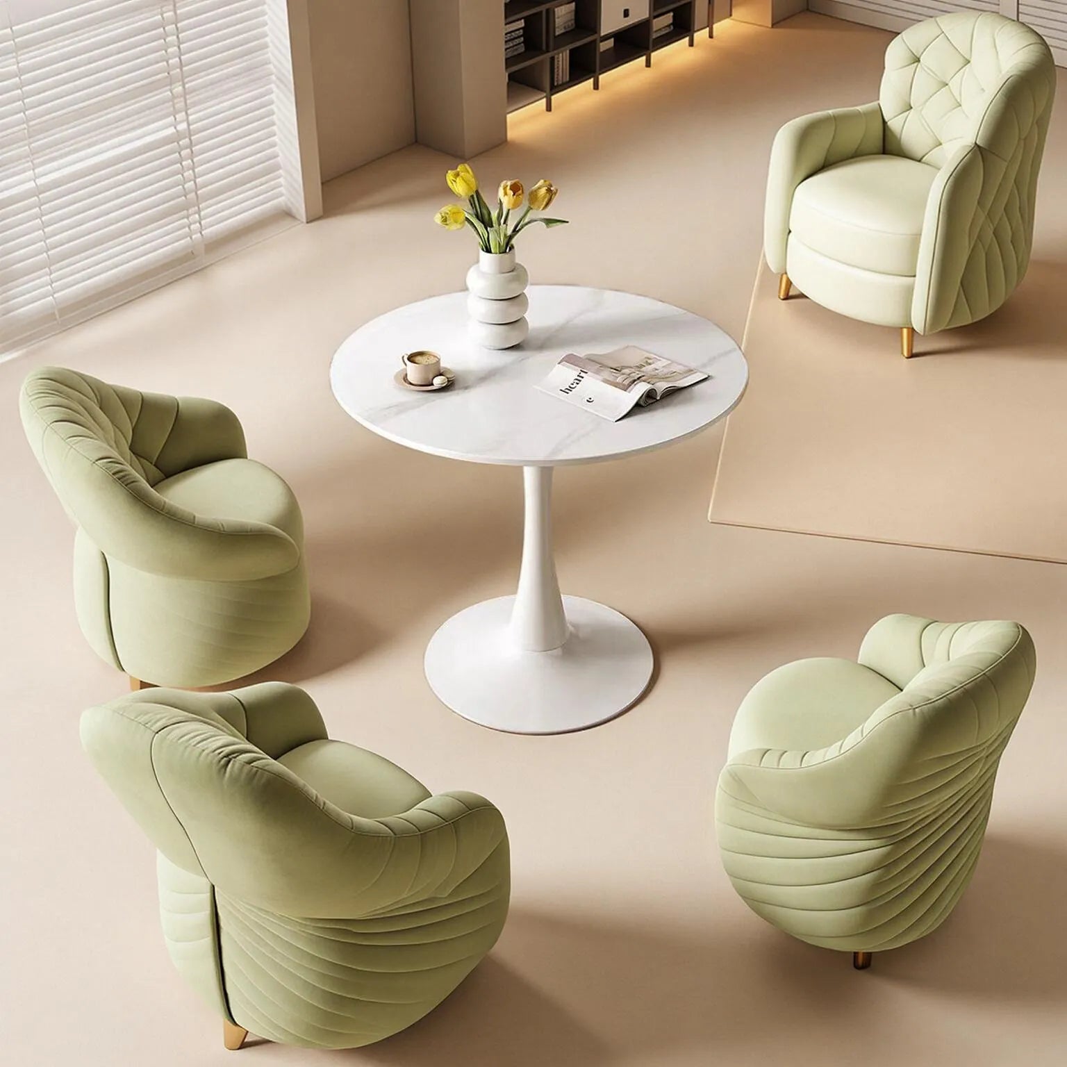 Coffee table COLOR1 COLOR2 Sintered Stone fsmk-6350