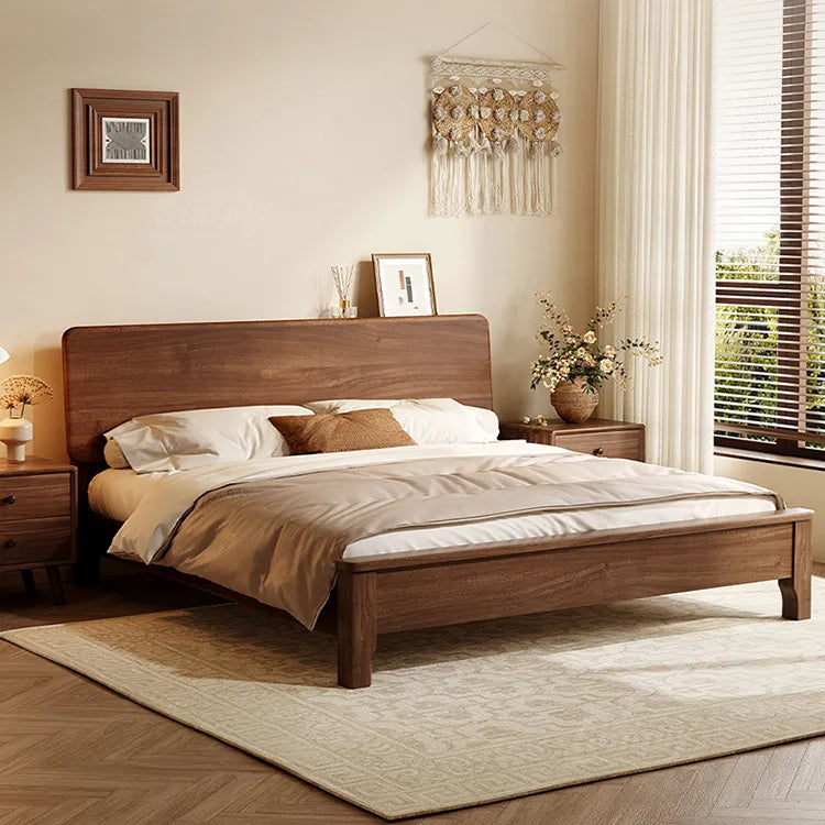 Bed Brown Eucalyptus wood Chinese fir fxbl-6387
