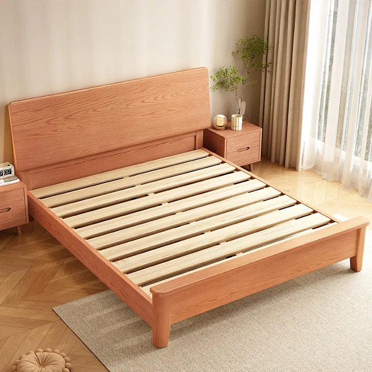 Bed Light brown Eucalyptus wood Pine fxbl-6388