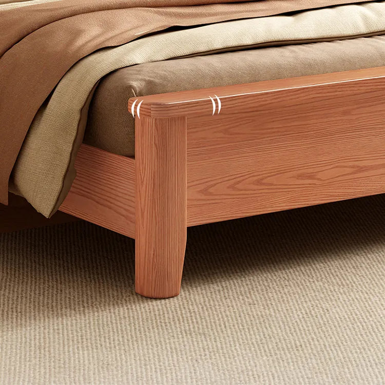 Bed Light brown Eucalyptus wood Pine fxbl-6388