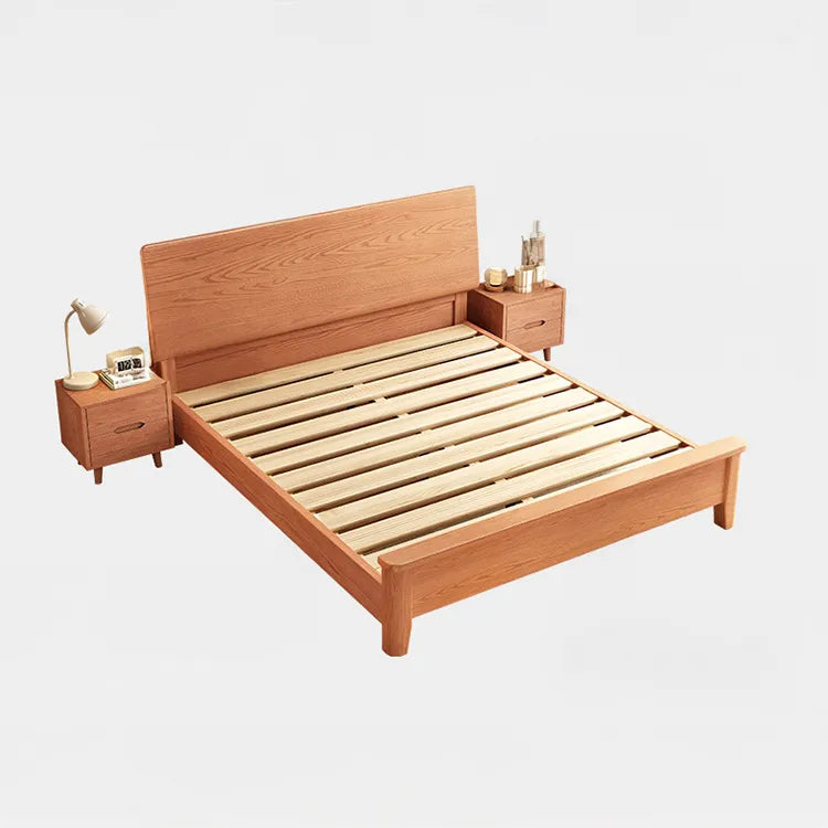 Bed Light brown Eucalyptus wood Pine fxbl-6388