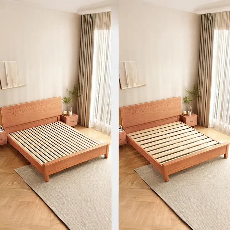 Bed Light brown Eucalyptus wood Pine fxbl-6388