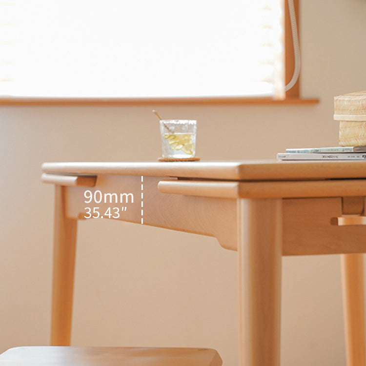 Stylish Natural Beech Wood Multi-Layer Board Table - Durable and Elegant Accent Piece fxgmz-601
