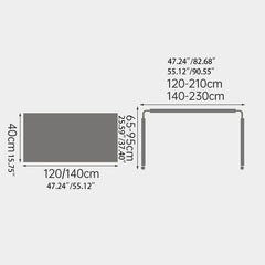 Stylish Multi-Layer White Metal Table | Modern Design & Durable Board fxjc-509