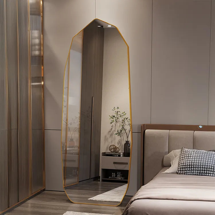 Mirror Silver Black Golden Aluminum alloy Glass fydzj-6526