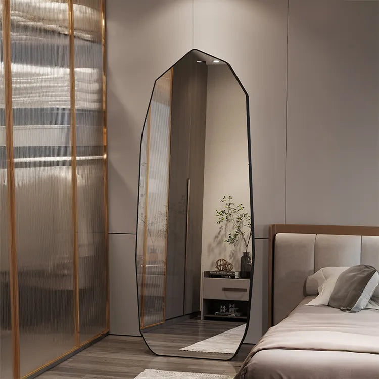 Mirror Silver Black Golden Aluminum alloy Glass fydzj-6526