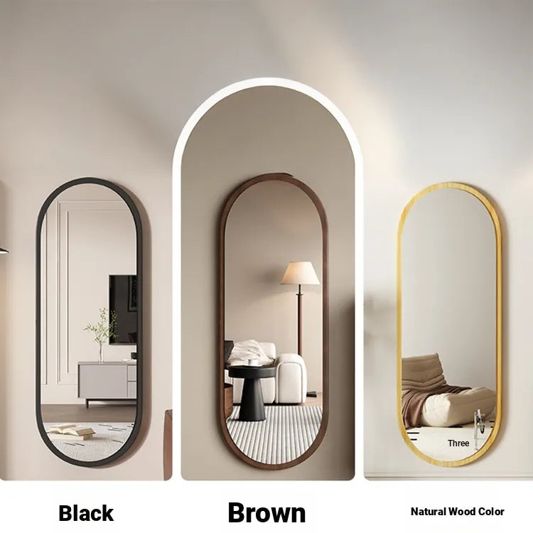 Mirror Brown Black Natural Eco-friendly Board Glass fydzj-6529