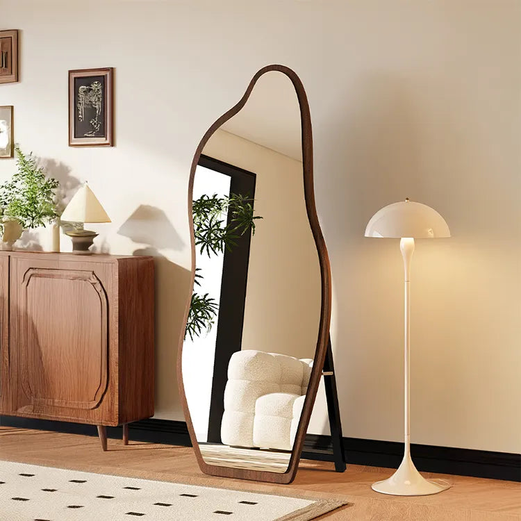 Mirror Brown Black Natural Eco-friendly Board Glass fydzj-6531